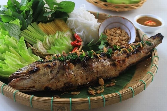 Grilled snakehead