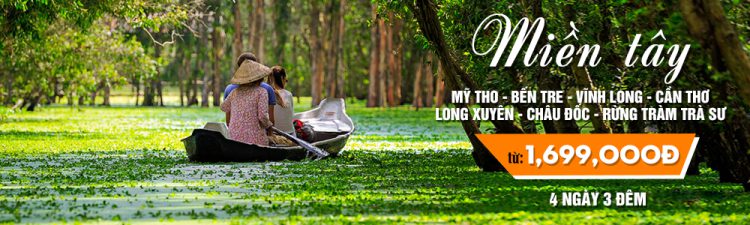 Tour rừng tràm trà sư 4 ngày 3 đêm